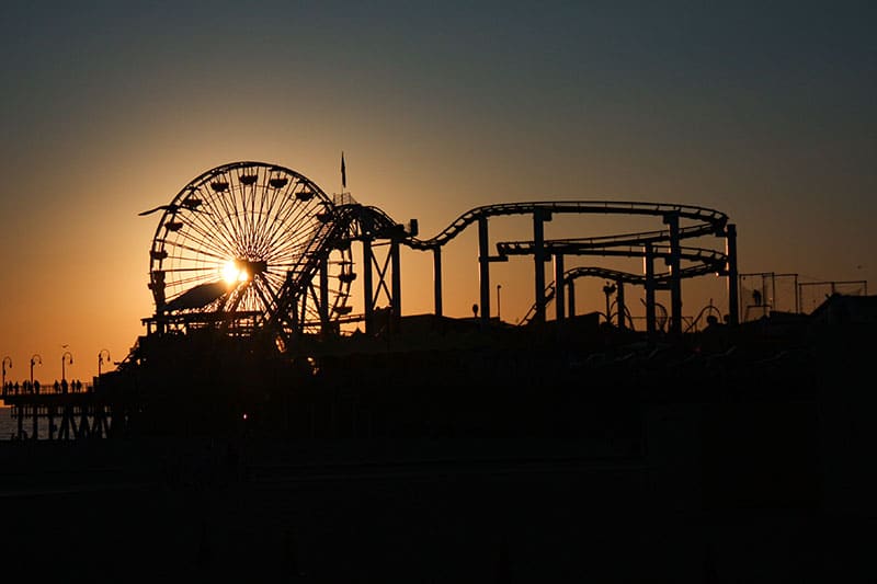 Santa Monica sunset
