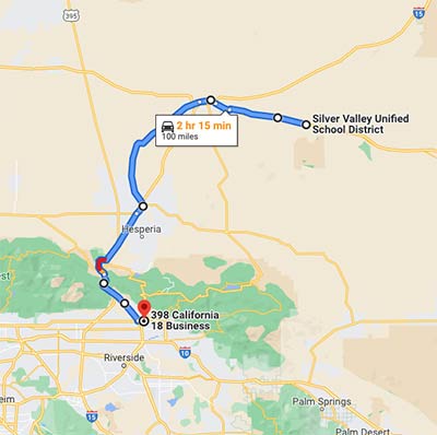 Newberry to San Bern