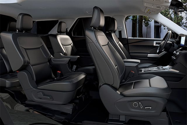 2023 Ford Explorer Limited captain seats